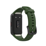 Huawei Band 6 Strap | Honor Band 6 Strap | Dark Green Silicone